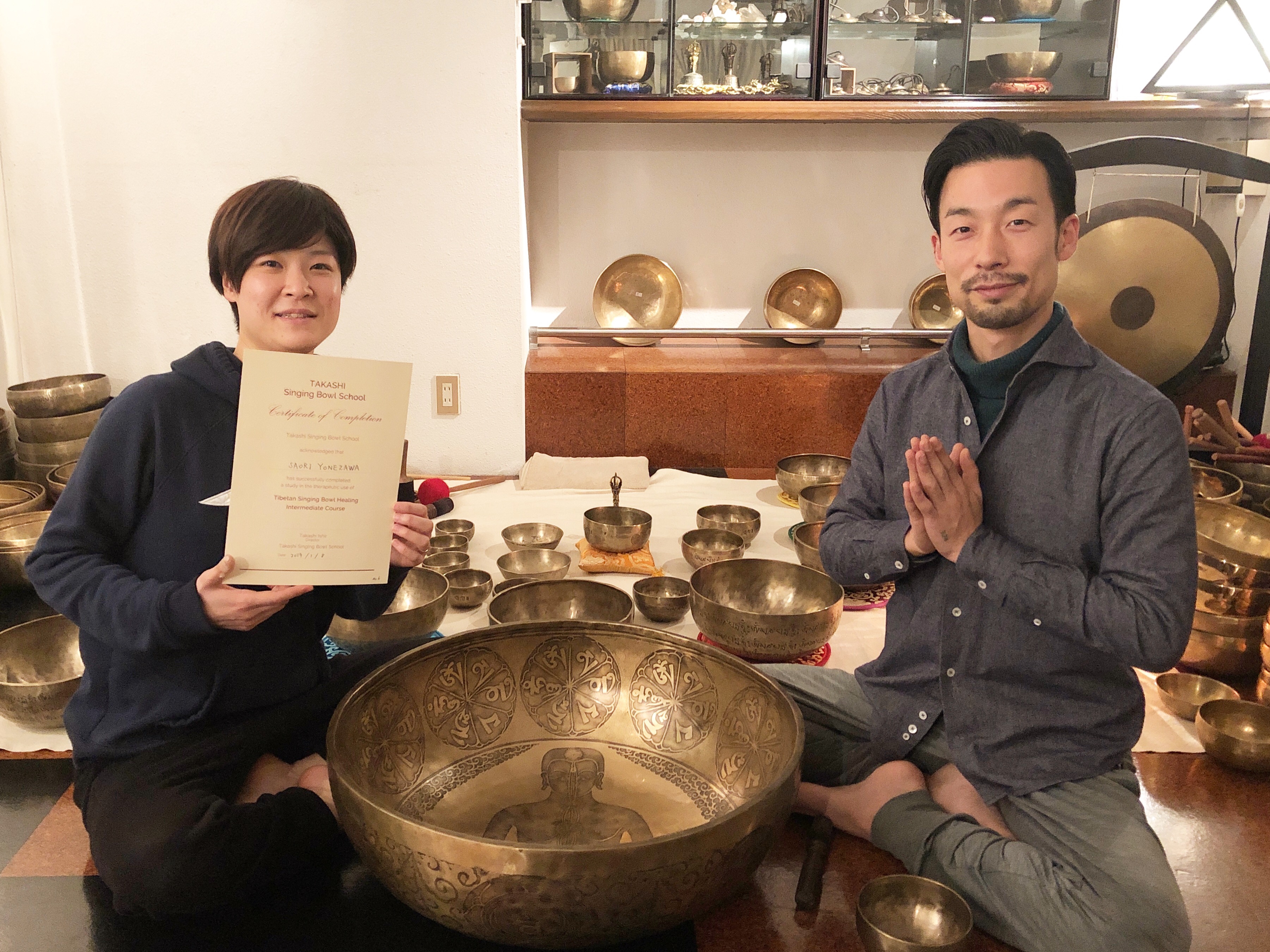 シンギングボウルセラピスト 認定講座 卒業生の声 | Takashi Singing Bowl