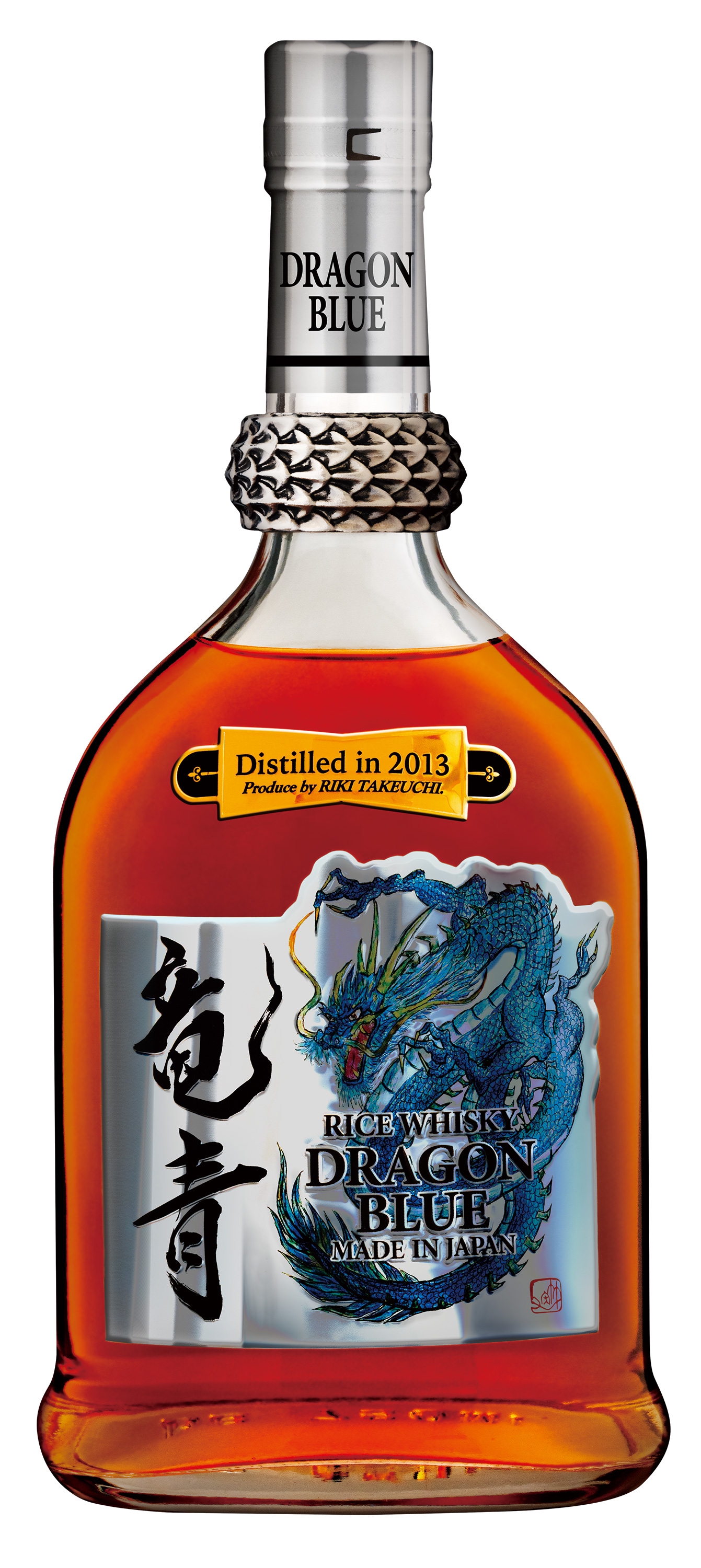 竹内力プロデュースのライスウイスキー「DRAGON BLUE」が発売 竹内力プロデュースのライスウイスキー「DRAGON BLUE」が発売
