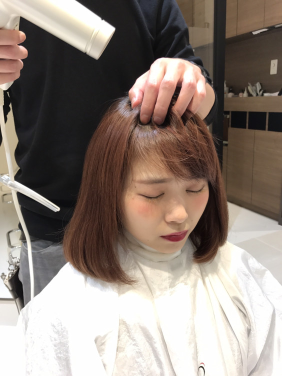 簡単 流す前髪ブローのやり方 Hayato Shiseki