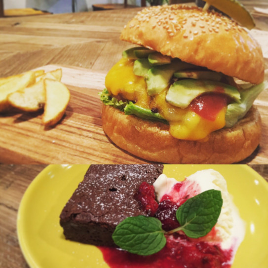 アボカドチーズバーガー トリプルチョコレートブラウニー Liberty Sand アボカドチーズバーガー トリプルチョコレートブラウニー Liberty Sand
