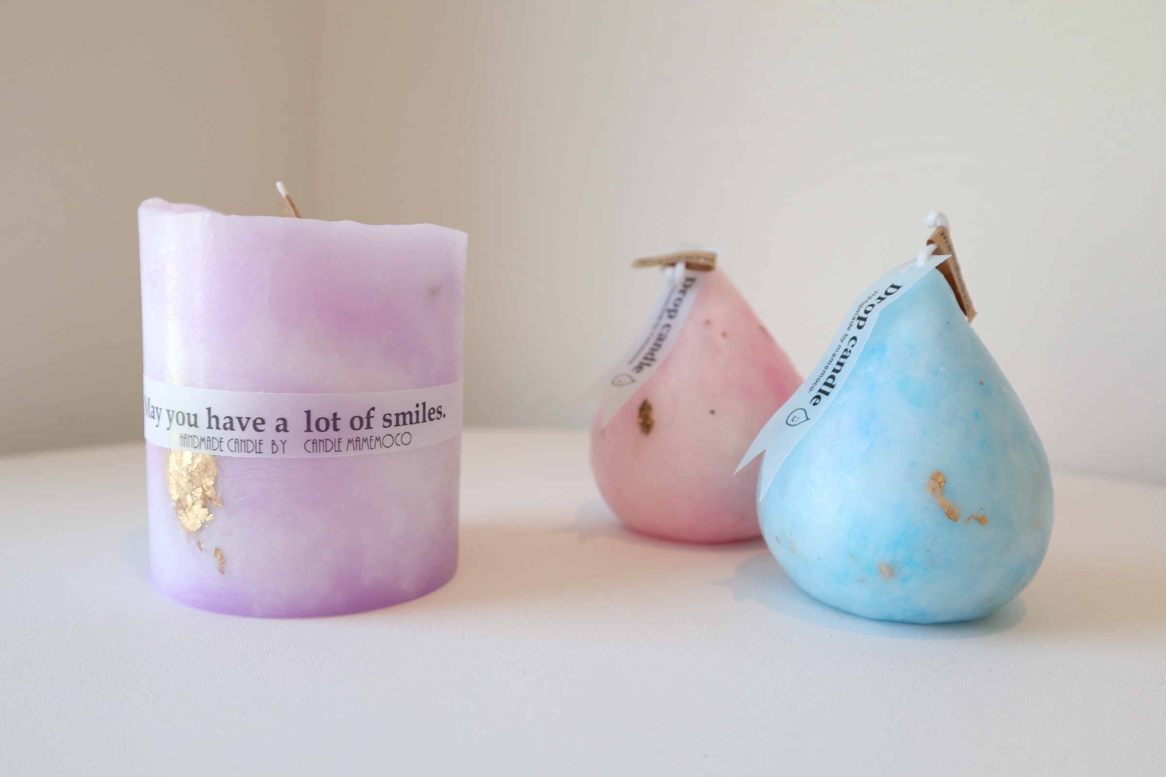 レシピ付きレッスン Candle Mamemoco