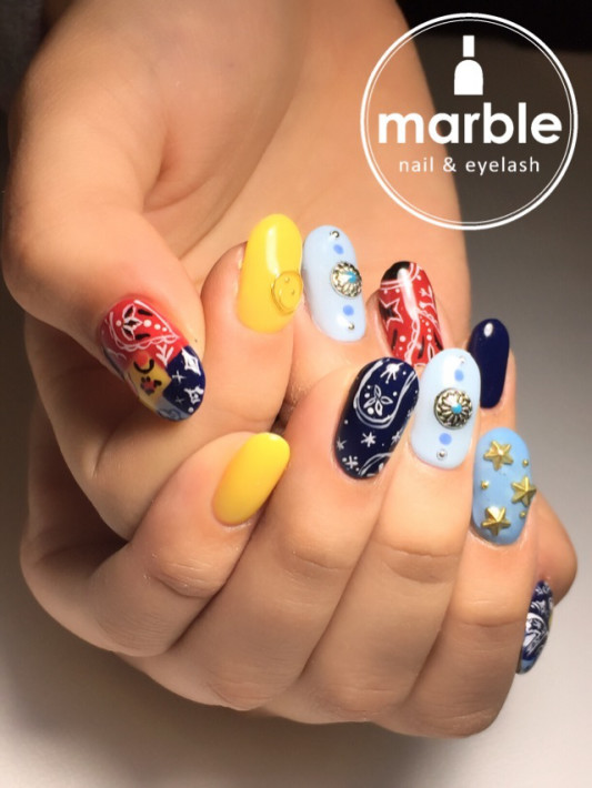 山田優ちゃん風ネイル 鶴橋 玉造 桃谷の ネイル アイラッシュサロン マーブル 山田優ちゃん風ネイル 鶴橋 玉造 桃谷の ネイル アイラッシュサロン マーブル