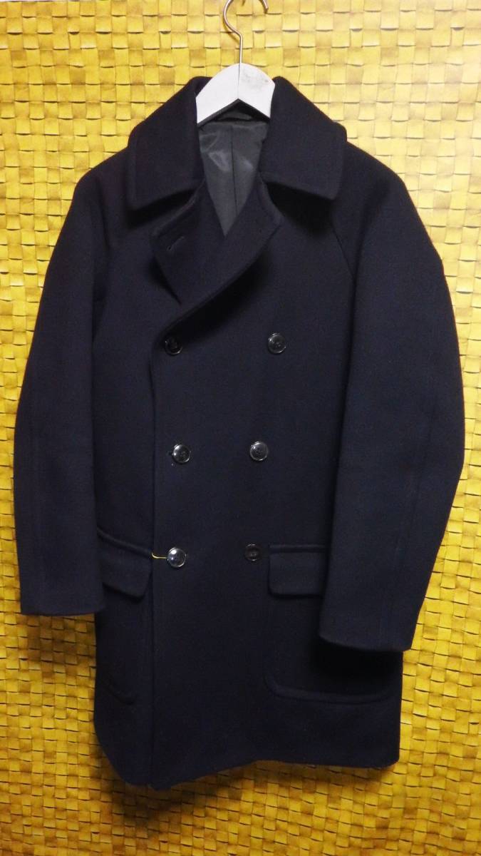 美品 14AW ☆ COMOLI コモリ ☆ キャバリーメルトンコート 福岡出品 ピーコート 14F -04004 ネイビー 0 | 福岡市 中央区  今泉 古着 買取 ブランドリサイクルショップ ヴァンカトル 福岡 ☆ vingt quatre 福岡