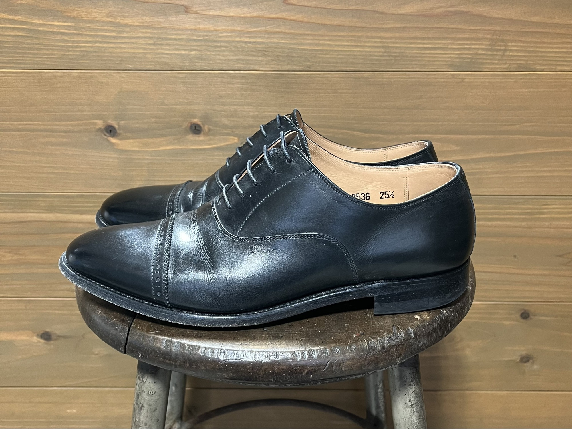 SCOTCH GRAIN×ハーフラバーソール | MONONA SHOE REPAIR