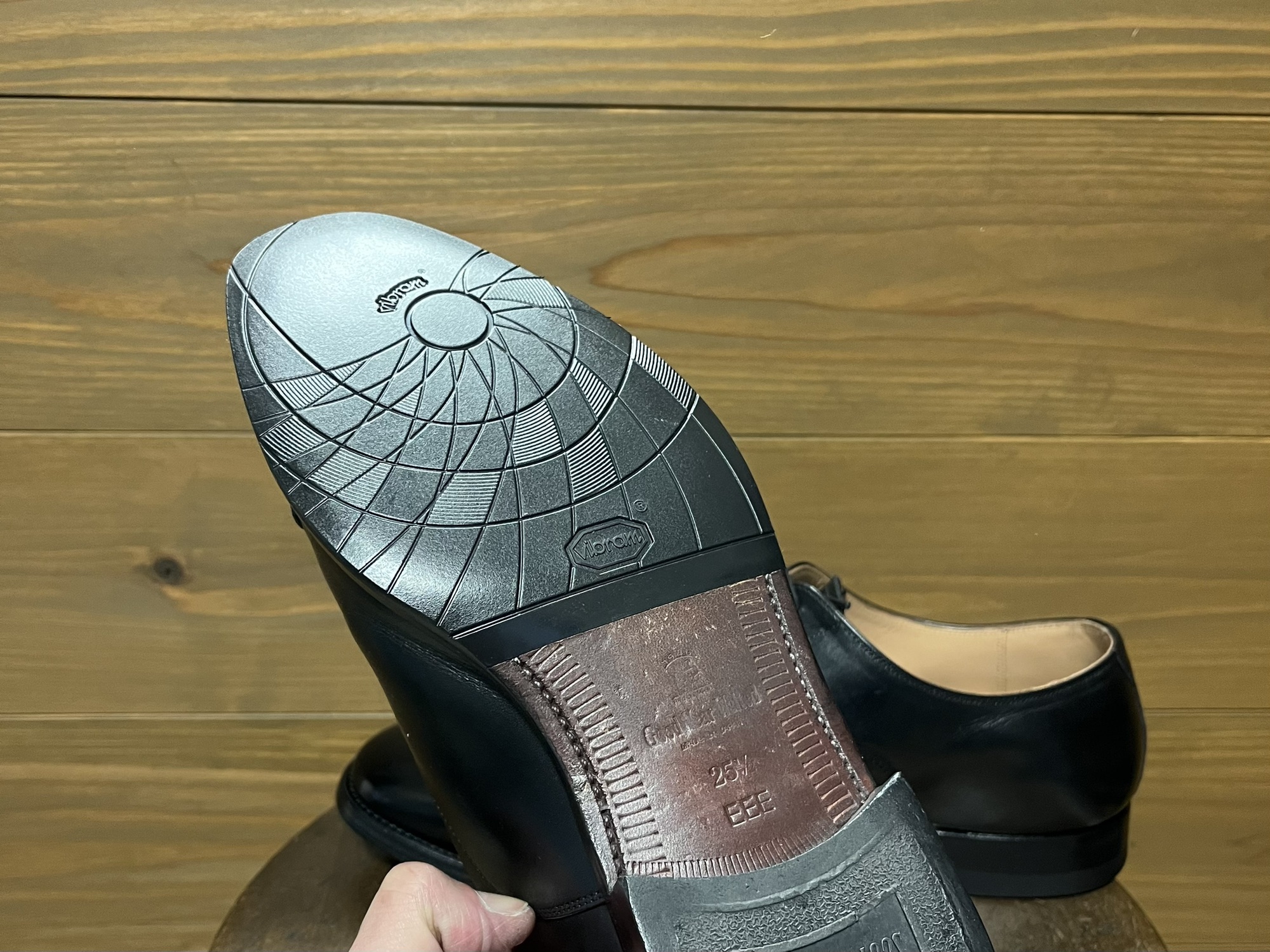 SCOTCH GRAIN×ハーフラバーソール | MONONA SHOE REPAIR