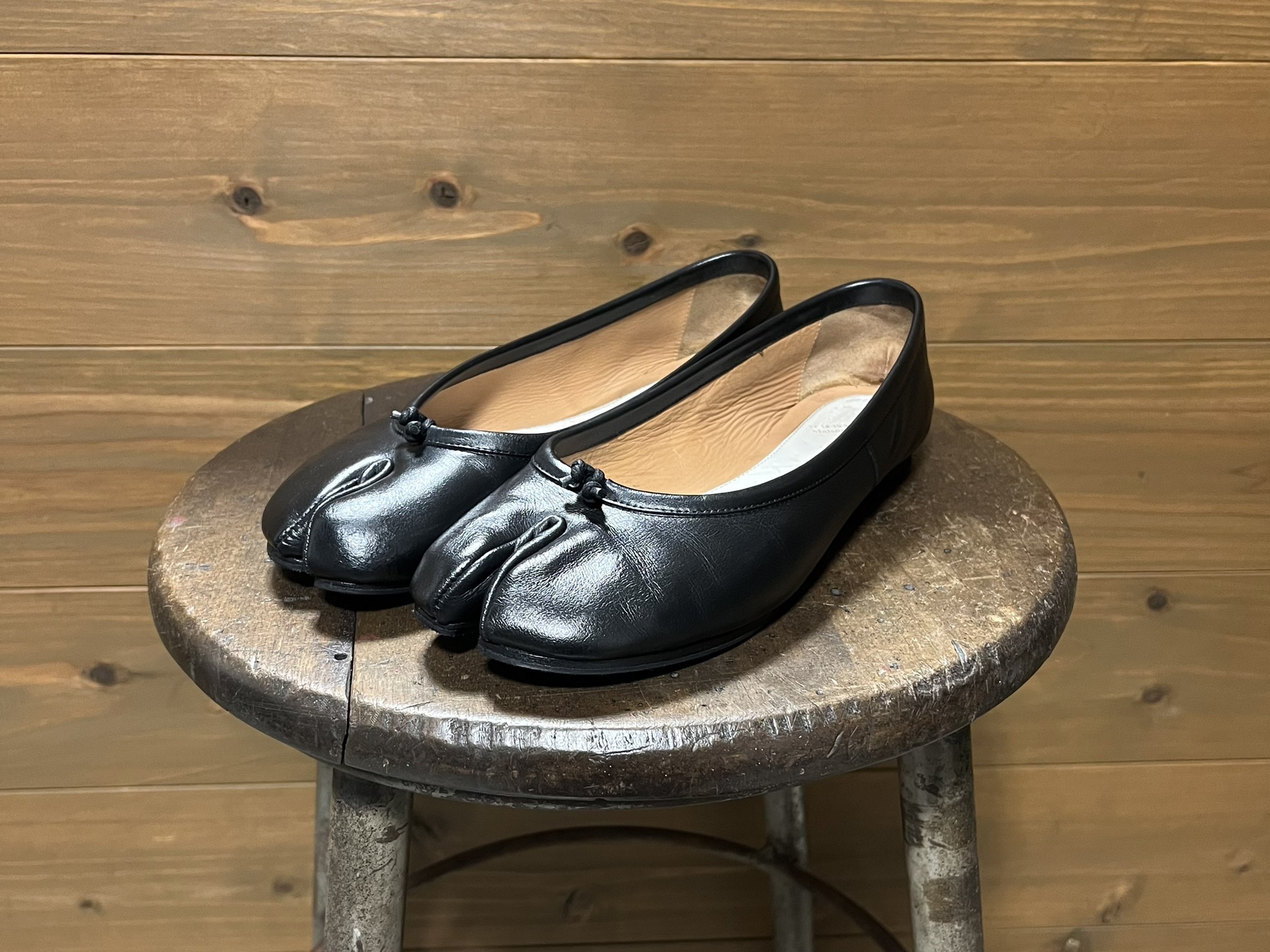Maison Margiela×ソール全面接着、ハーフソール、靴磨き