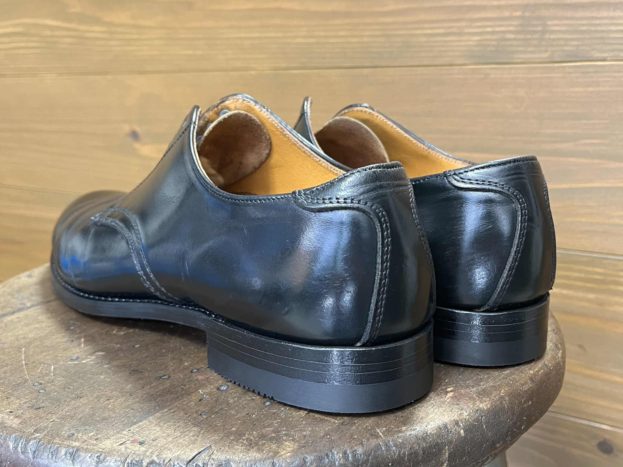 US NAVYサービスシューズ×オールソール交換 | MONONA SHOE REPAIR