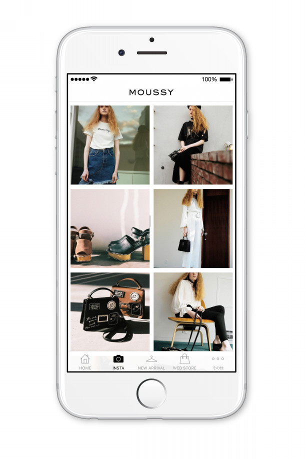 Moussy公式無料app限定 Adidas Moussy 待ち受け画面配信中 Moussy