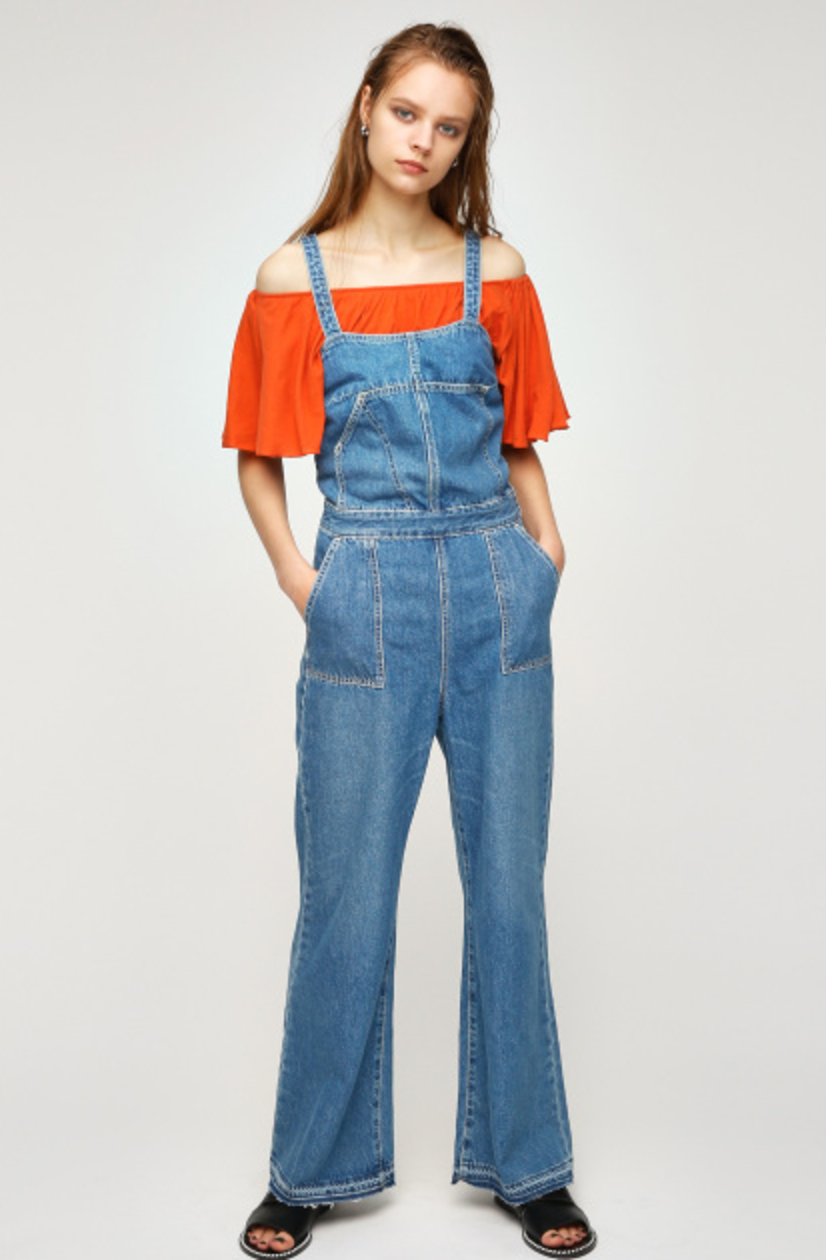 カットソー(長袖/七分) moussy - cislys Cut over 2way tops MOUSSY New arrival | MOUSSY