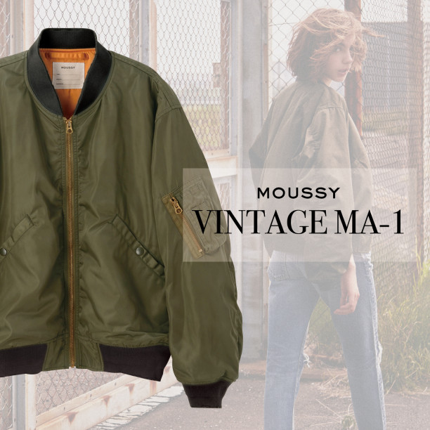 VINTAGE MA-1 再入荷のお知らせ | MOUSSY 