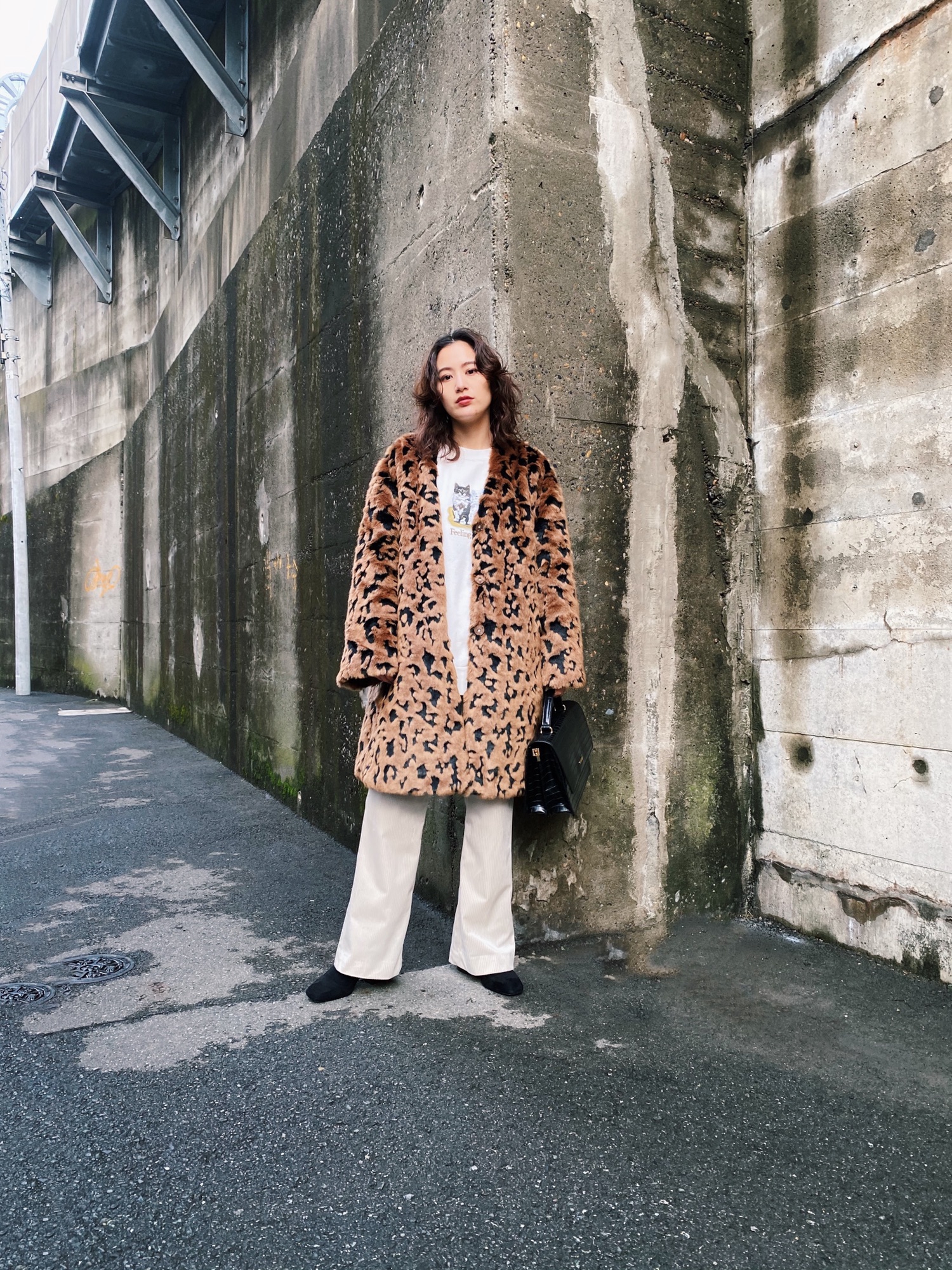 MOUSSY 【定価:17,380円】LEOPARD FUZZY JACKET