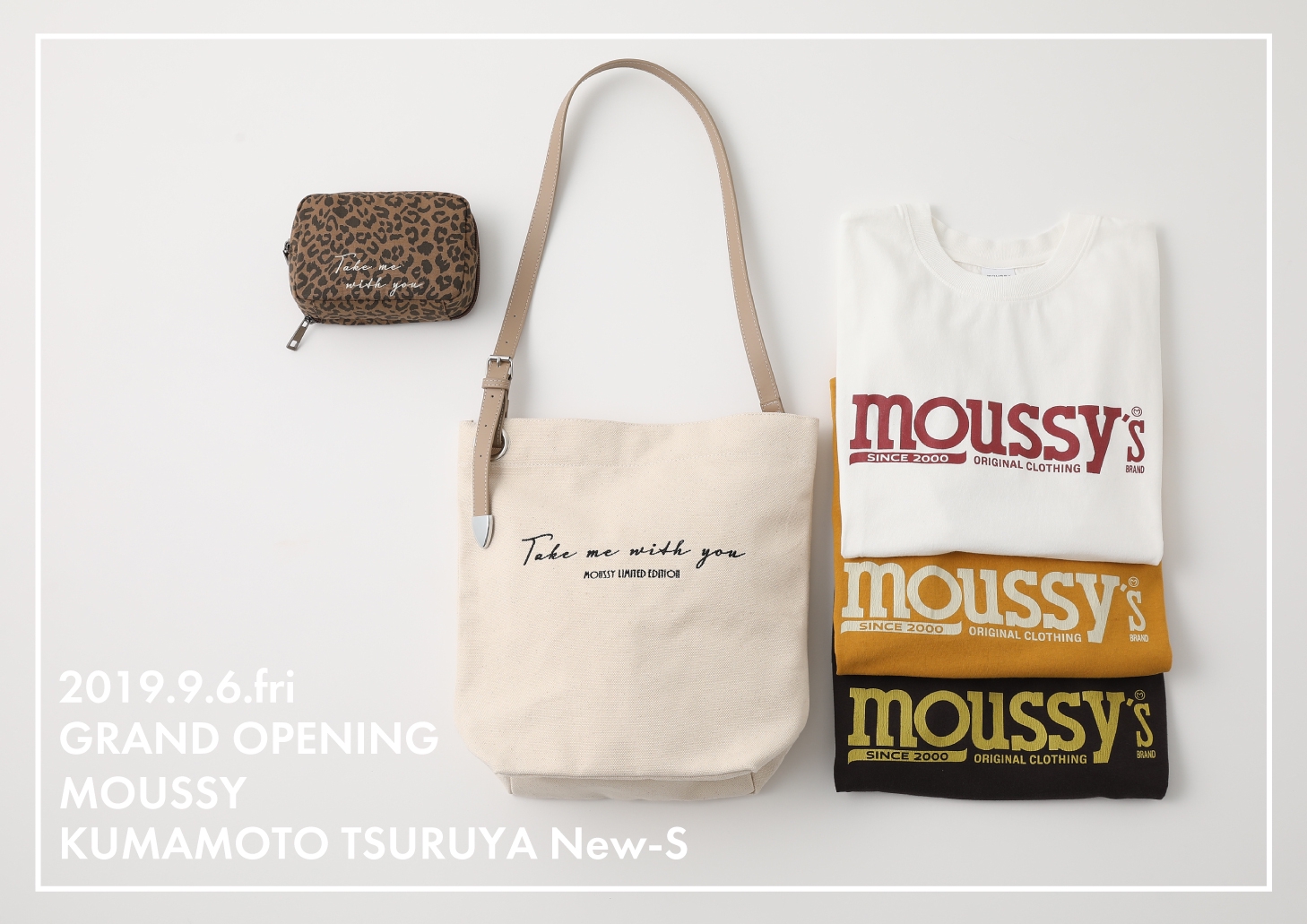 9 6 Fri Moussy熊本鶴屋new S店 Grand Opening Moussy