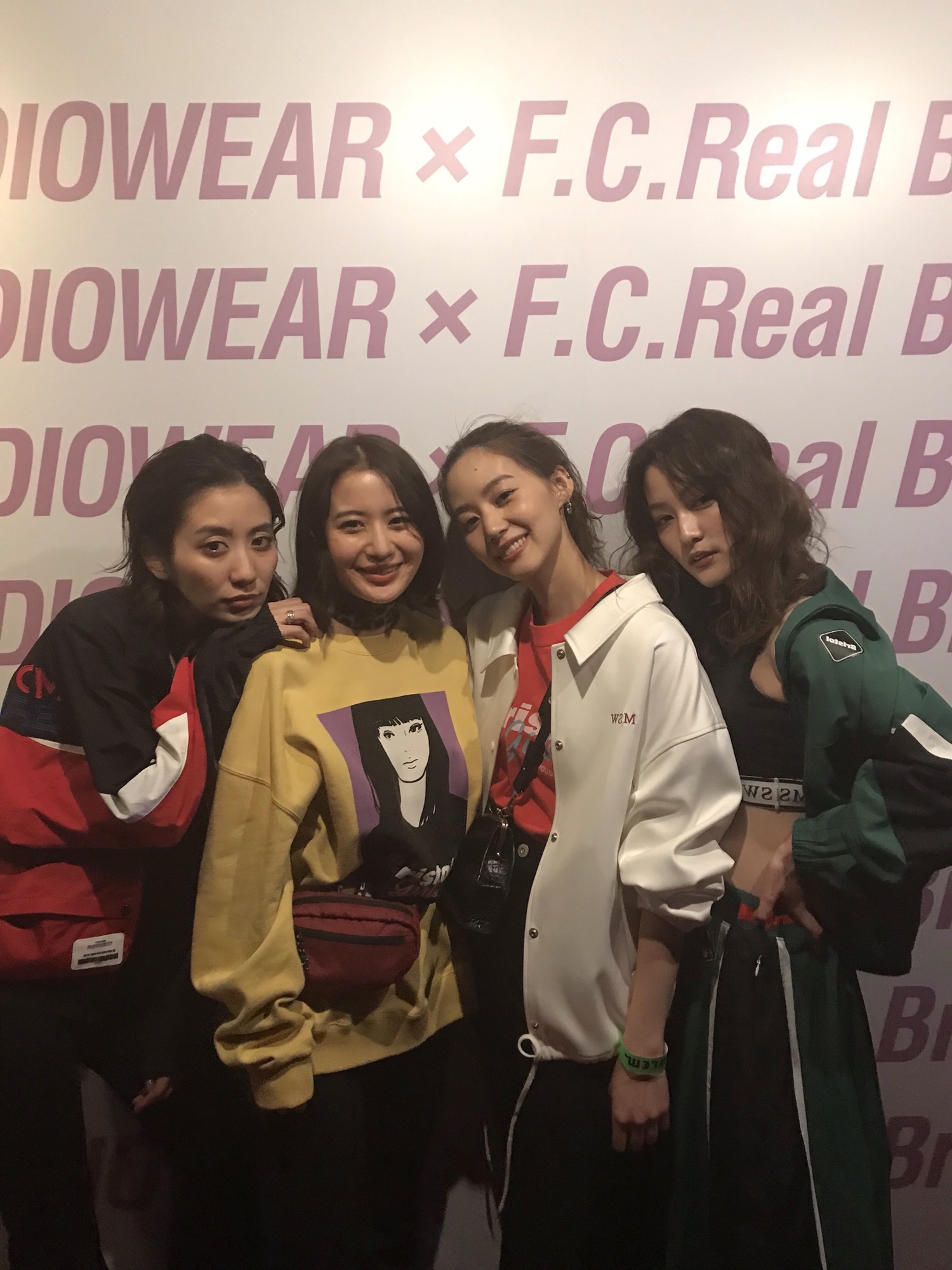 MOUSSY STUDIOWEAR×F.C.Real Bristol ローンチイベント✨SHIHO | MOUSSY