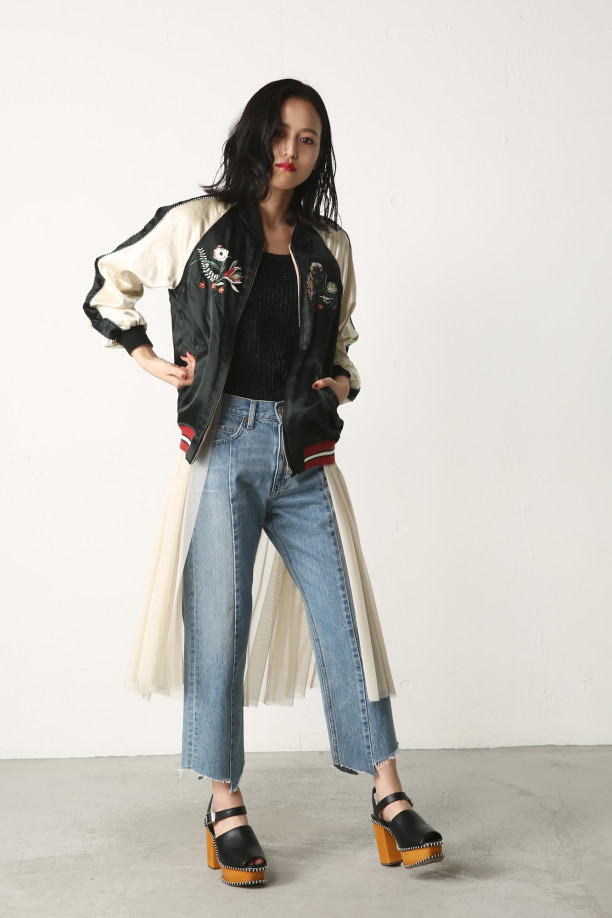 MOUSSY RECOMMEND ITEMS 】SATIN JACKET | MOUSSY