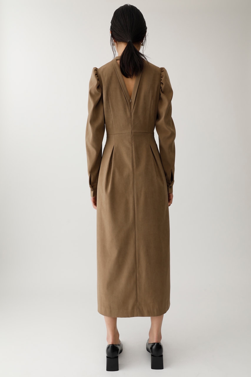 グリーンチェスターコート（SHEL’TTER限定）／MOUSSY MOUSSY（マウジー）の「STAND COLLAR LONG コート（チェスター