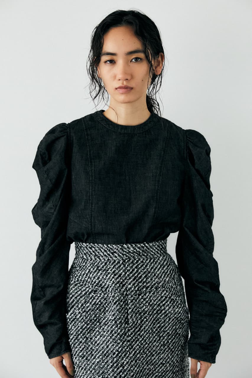 アイテム MOUSSY【完売品】ギャザー チュール ベスト - トップス