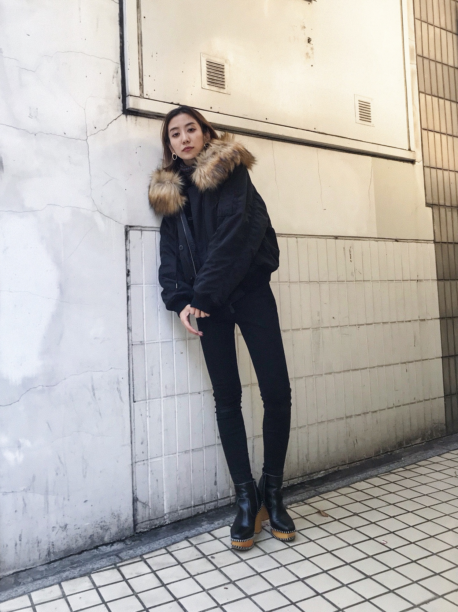 moussy n2b ブラック ミリタリー MOUSSY（マウジー）の「SHORT N2B（その他アウター）」 - WEAR