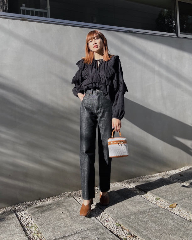 SNAP COLLECTION - PLAIN JEANS BLACK - | MOUSSY