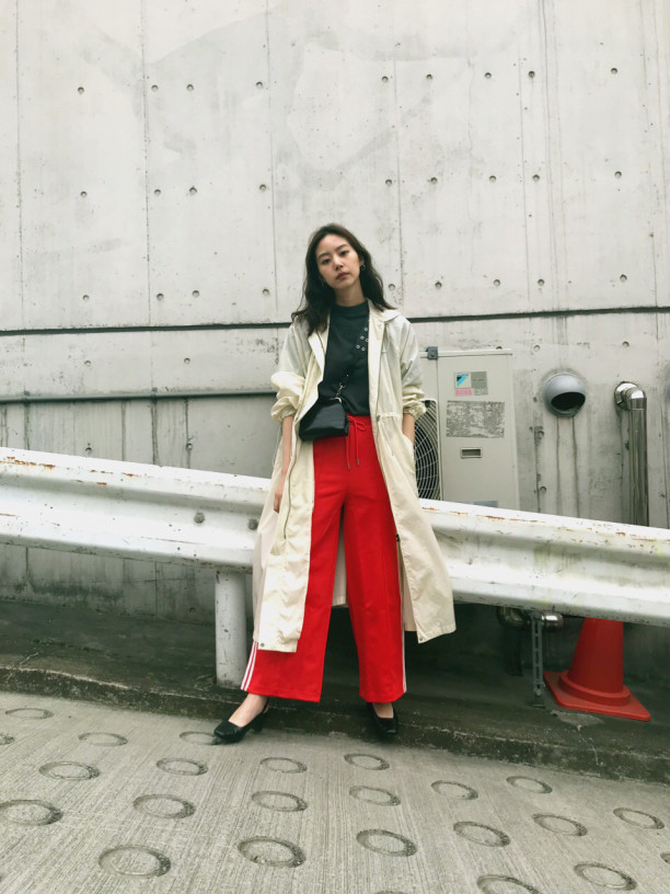 Moussy Adidasコーデ Shiho Moussy