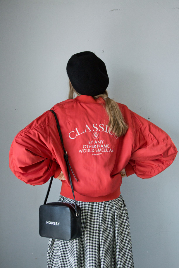 MOUSSY CLASSIC EMBROIDERY BOMBER JACKET発売 | MOUSSY