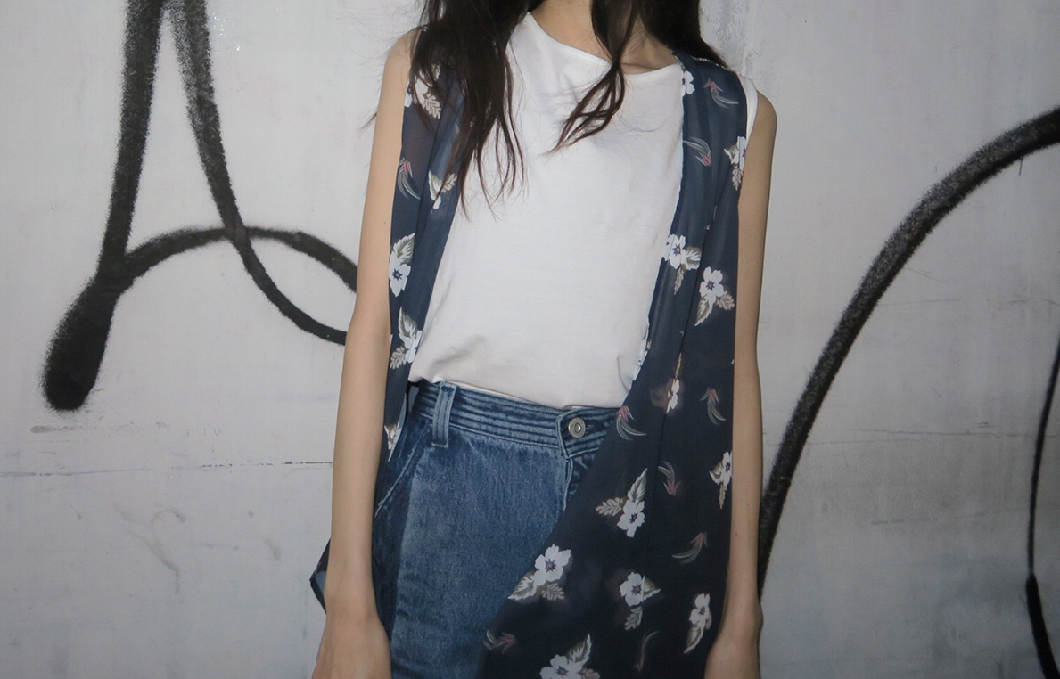 2WAYで使える花柄ジレ❤️Akane | MOUSSY