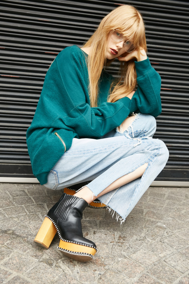 MOUSSY 【SIDE GORE WOOD SOLE BOOTS】 | MOUSSY 