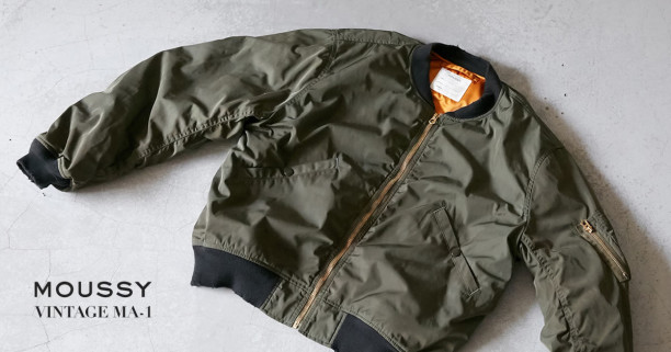 MOUSSY VINTAGE MA-1 2016.09.08 RELEASE | MOUSSY 