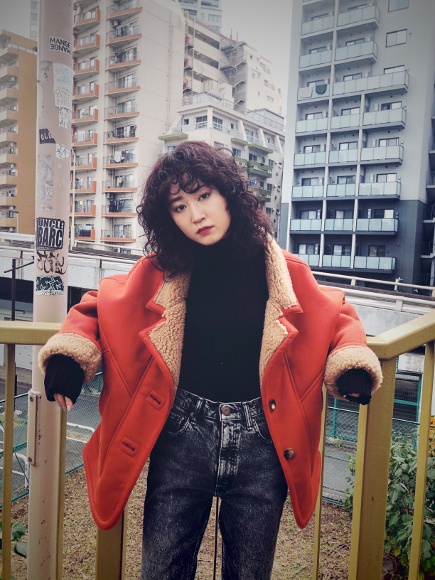 FAUX MOUTON DOLMAN ジャケット B-6 FAUX MOUTON BLOUSON（ブルゾン 