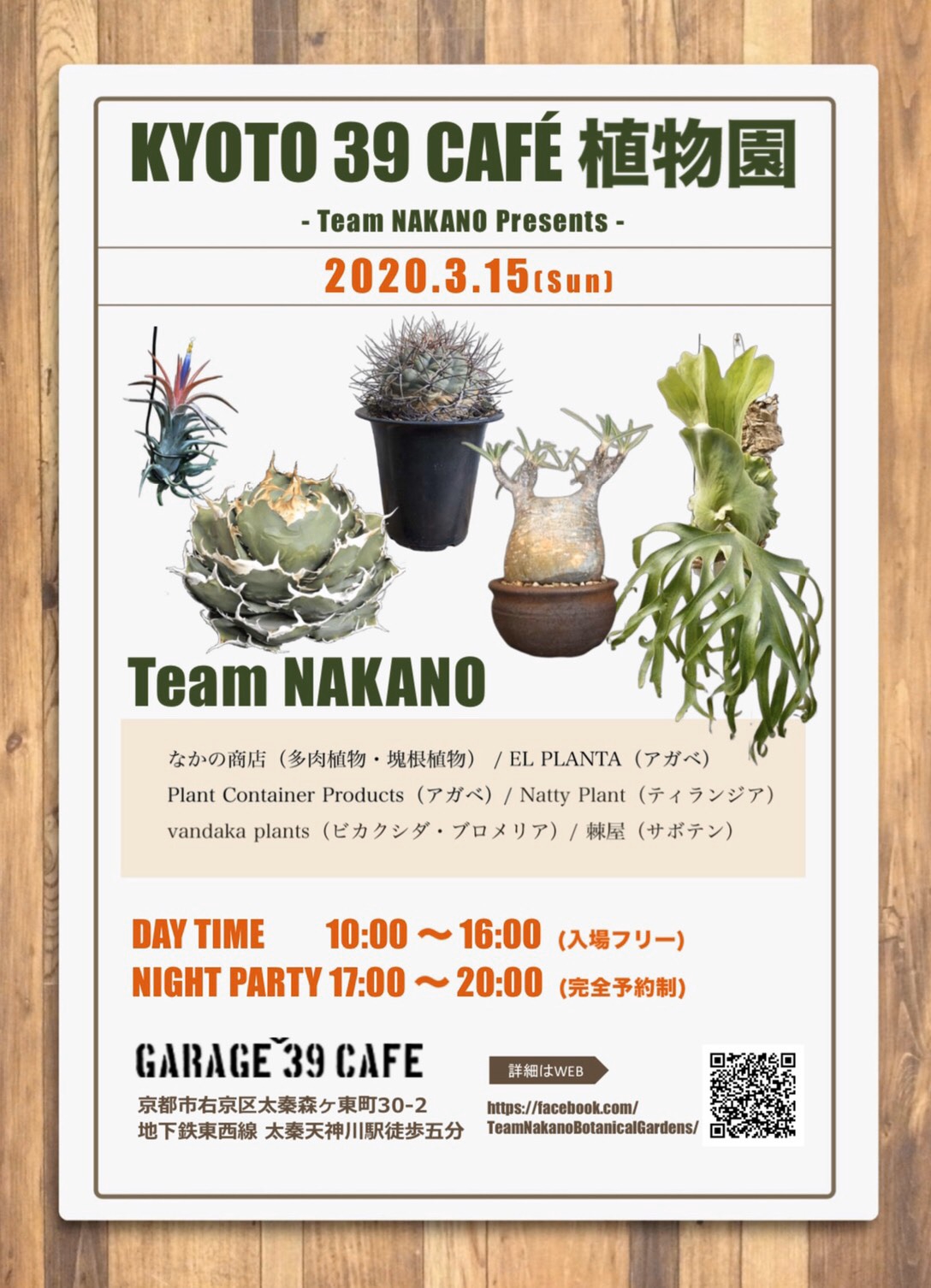 イベント情報 | Natty Plant