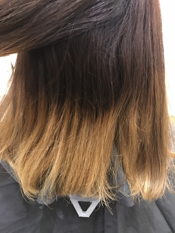 グラデーションカラー 失敗からの修正 Aliveジョージ日々の記録と時々グラデーションカラー ハイライト