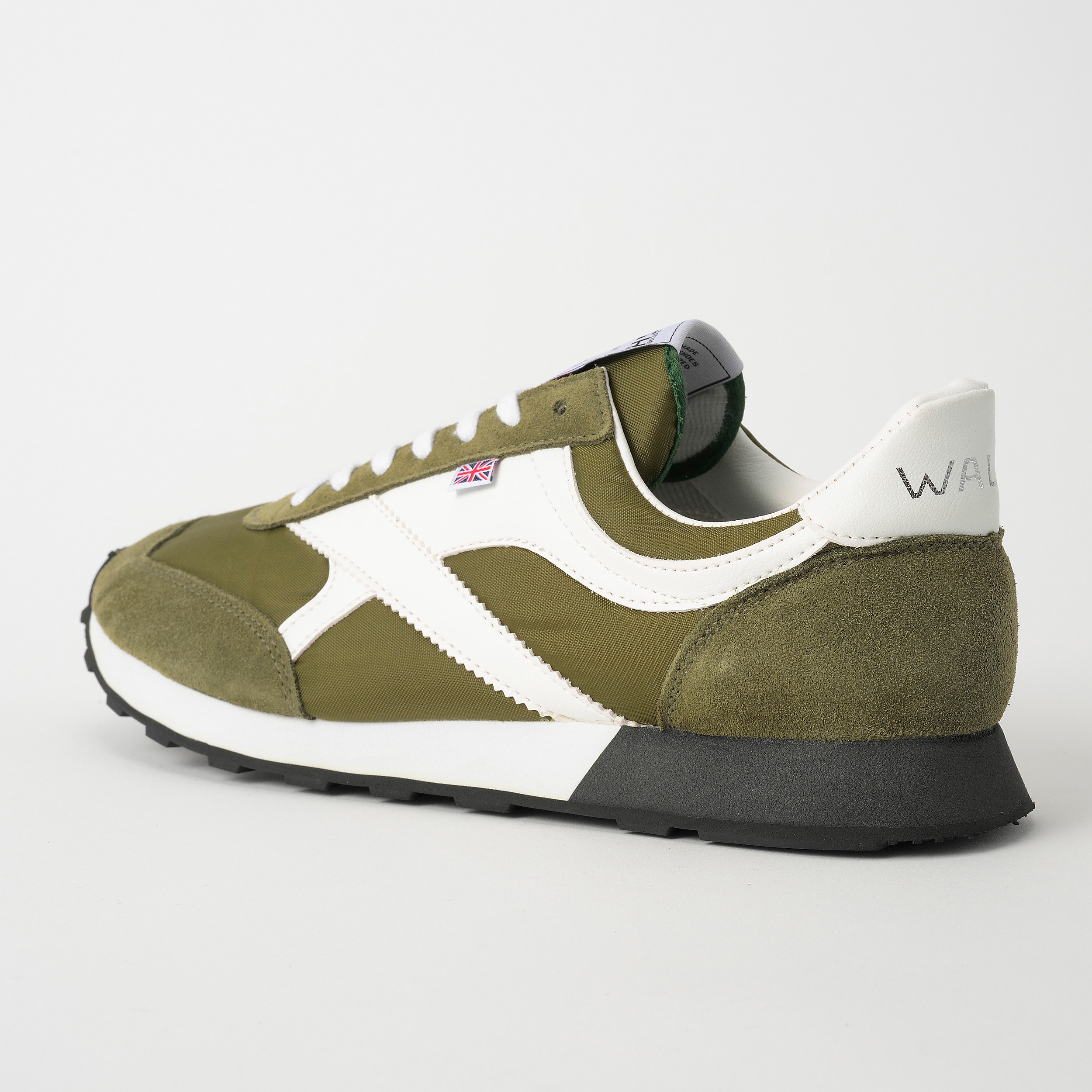 WALSH TORNADO-T TOR24468 OLIVE/WHITE MADE IN ENGLAND | TOP