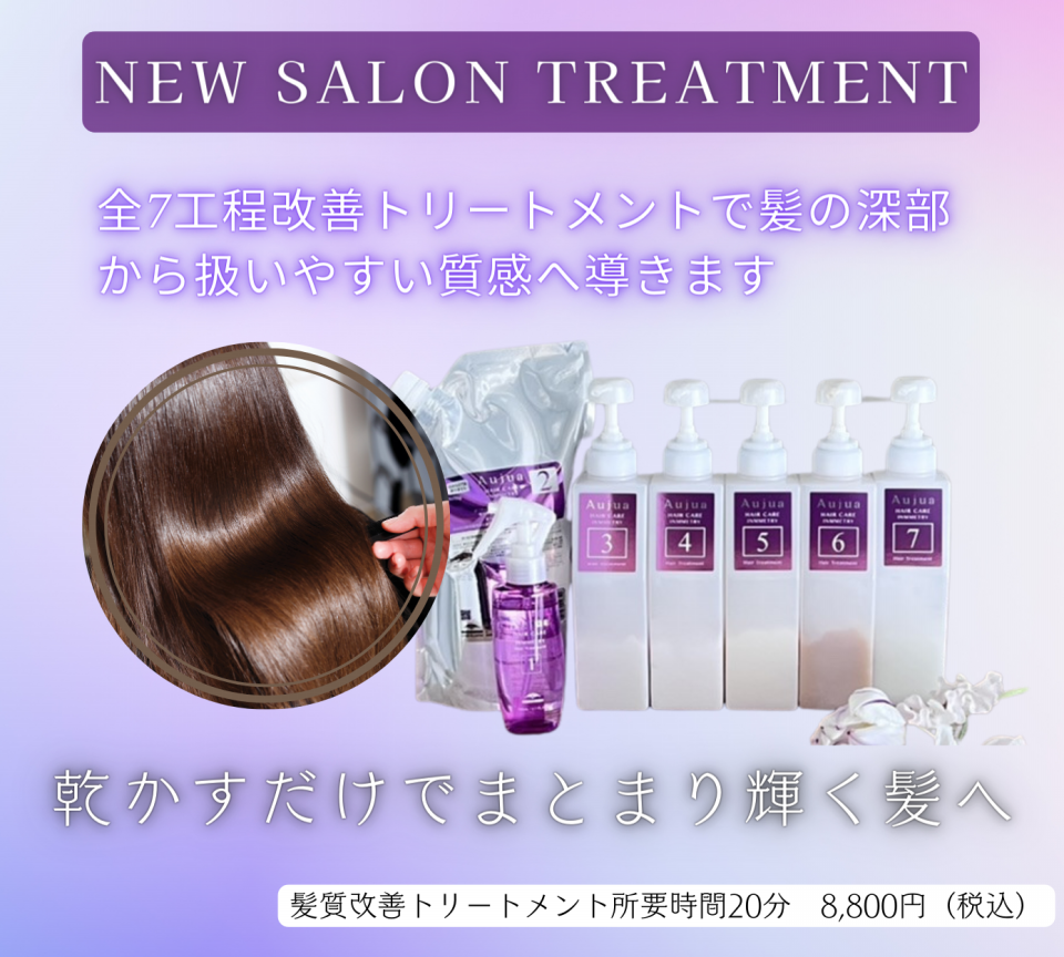 Aujua「INMMETRY(インメトリィ)」スペシャルサロン