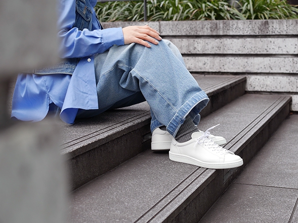 [新品]Patrick パンチ・ウォータープルーフ　スニーカー 37 ホワイト 究極の白？を求めるなら・・・「PUNCH-WP_WHT」 | パトリック【公式