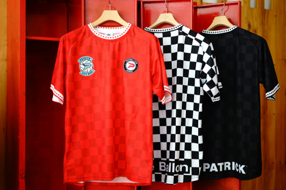 patrick パトリック サッカー le ballon ユニフォーム シャツ 世界に一つだけのPATRICKオリジナルサッカーユニフォームが数量限定で