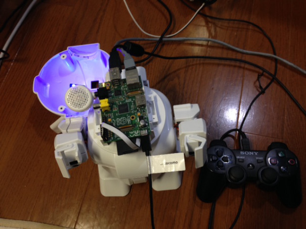 Rapiroをps3のdualshock3で動かしてみる Makuake