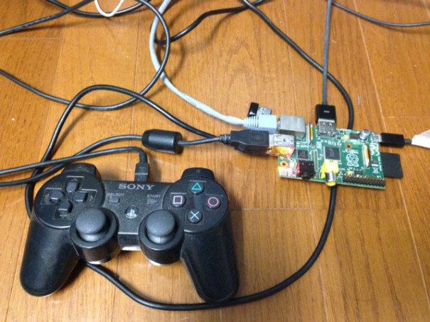 Rapiroをps3のdualshock3で動かしてみる Makuake