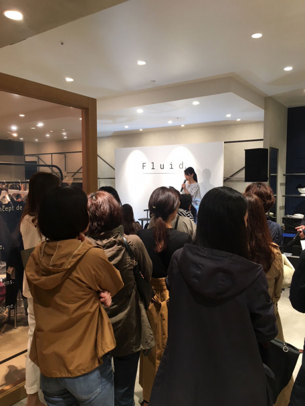 Fluid ローンチポップアップイベント Iena 名古屋ゲートタワーモール店 Tatras Blog Fluid ローンチポップアップイベント Iena 名古屋ゲートタワーモール店 Tatras Blog