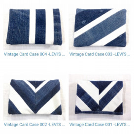 Vintage Denim Pouch 009 -LEVI