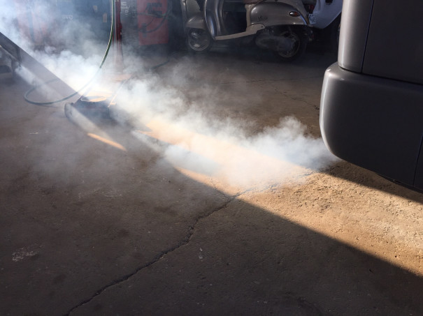 ハイエース 白煙 振動 加速不良修理 Custom2