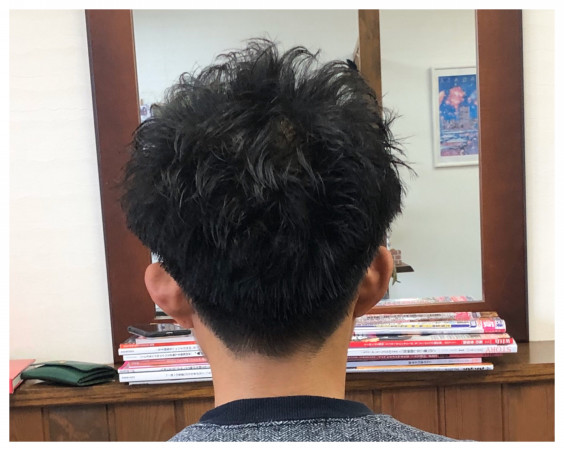メンズパーマ Link Hair Design 愛媛県西条市の美容室