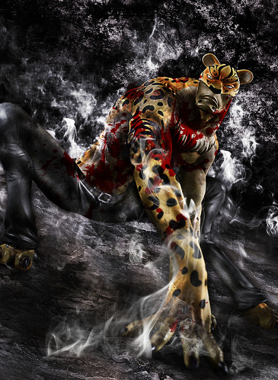 ロブ ルッチ Ver 豹 紙絵武身 Kazun Ownd