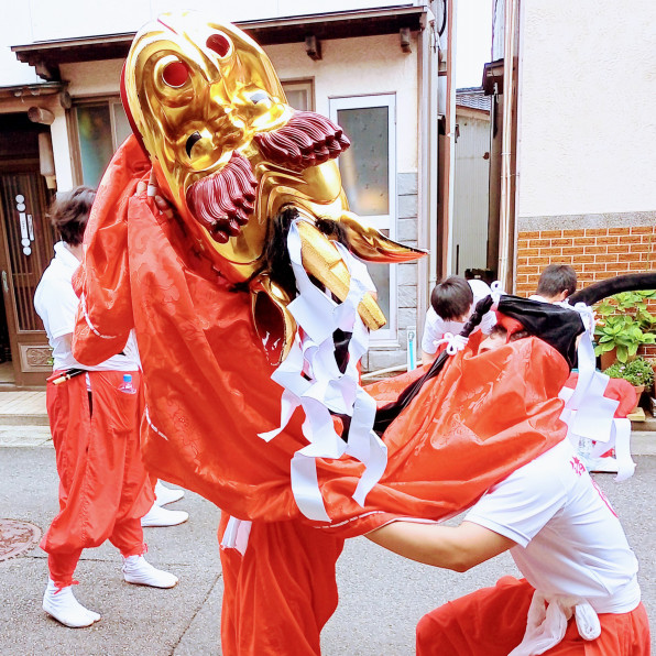 伝統神事、麒麟獅子舞です☆ | みなとホリディ