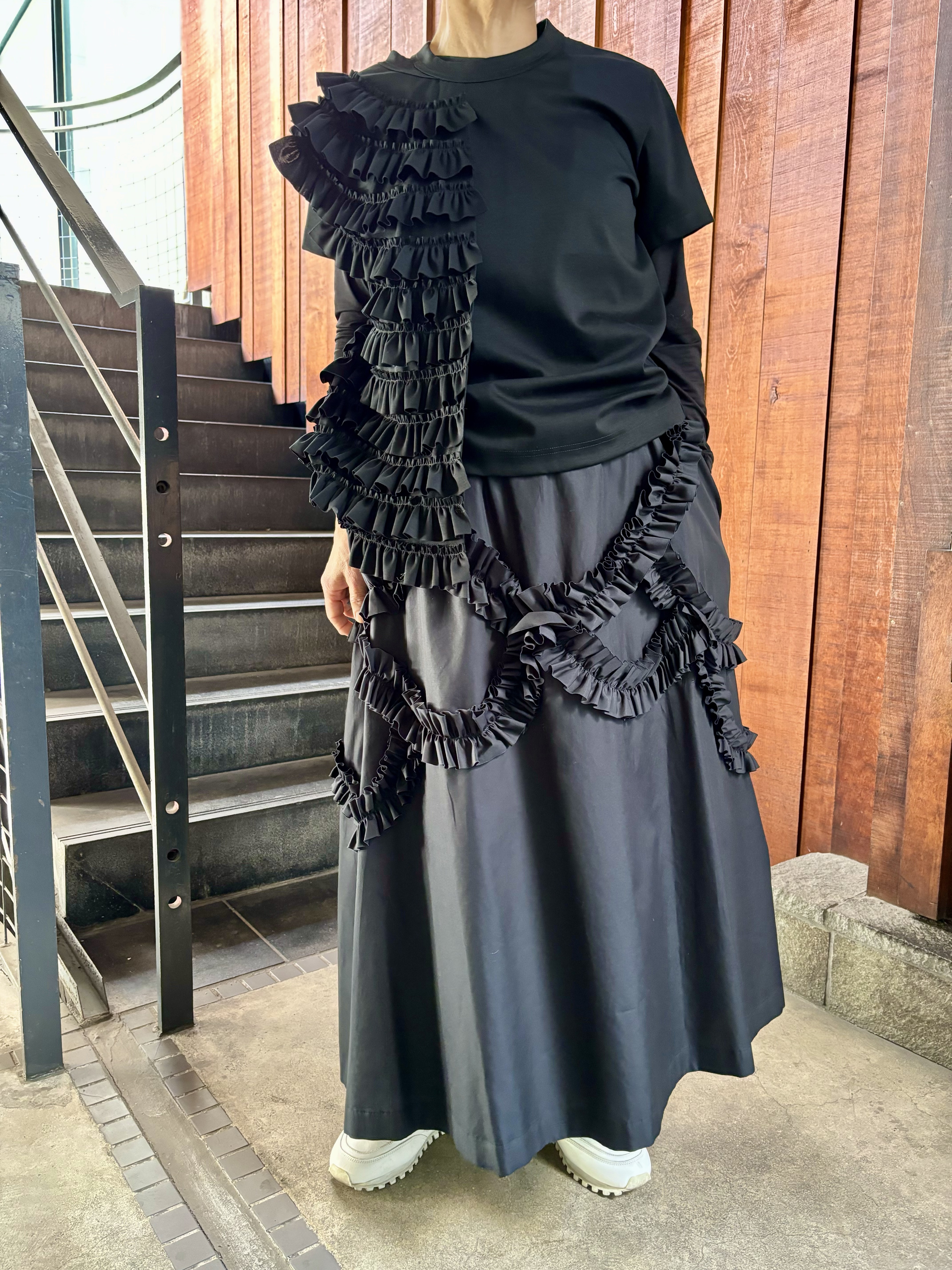 Noir kei ninomiya 25ss フリルスカート Noir kei ninomiya 25ss フリルスカート