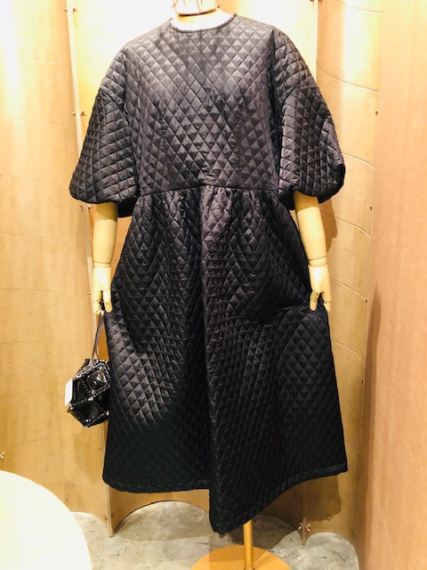 noir kei ninomiya2018AWキルティングワンピース www.mahhalcom.com