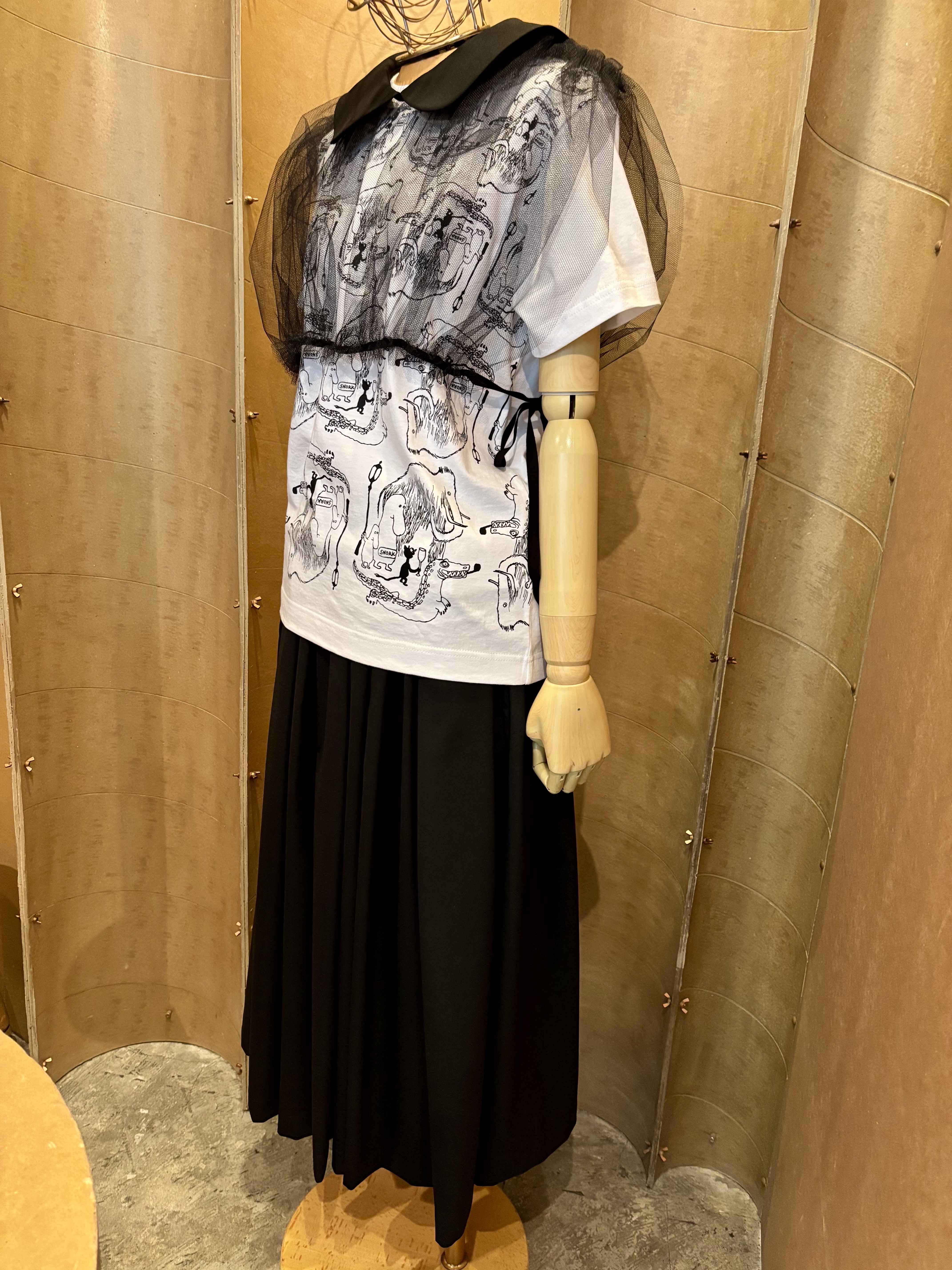 tao ウール混カットソー tao ウール混カットソー