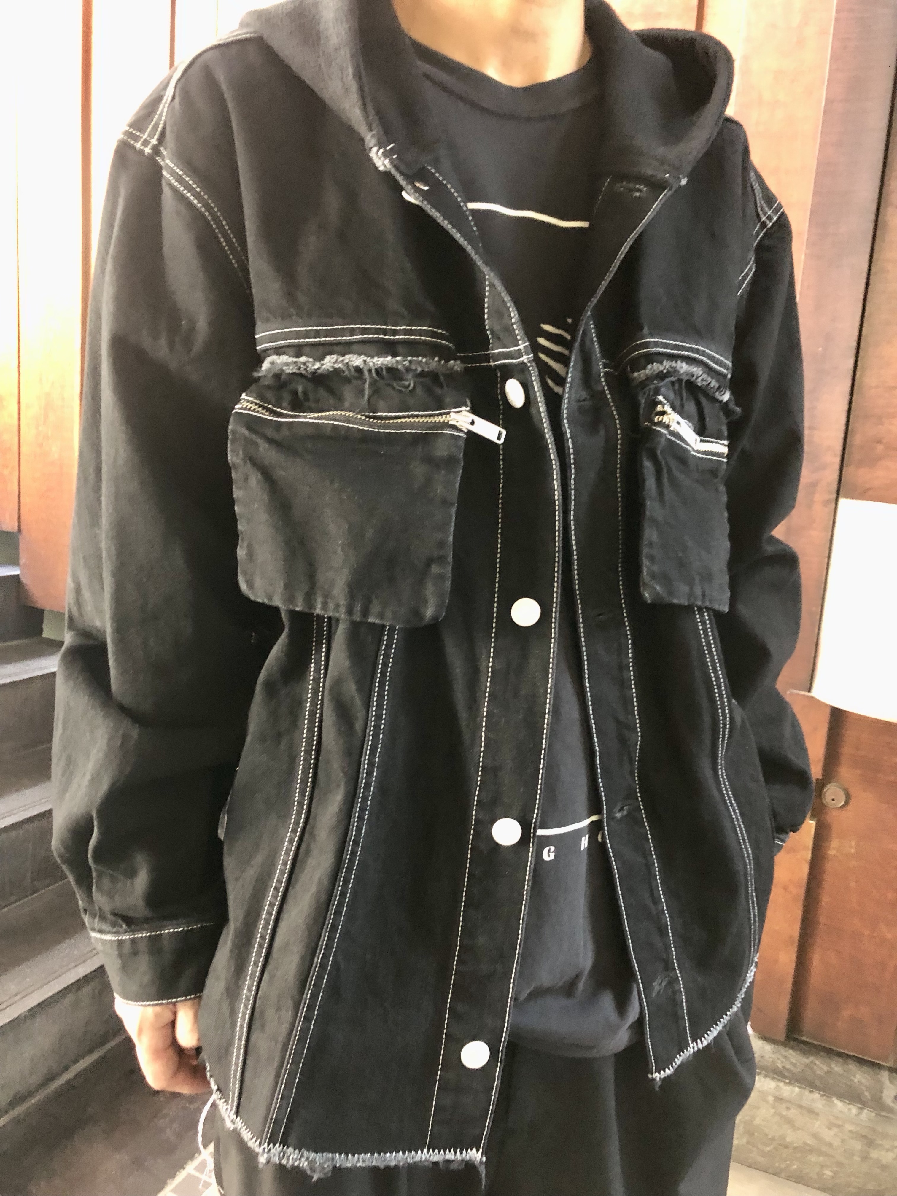 UNDERCOVER バーガンディジャケット UNDERCOVER - 【UNDERCOVER】02AW 魔女期 GROUPIE ジャケットの