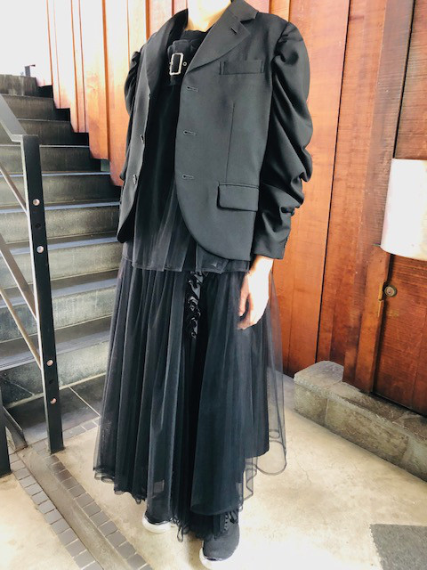 noir kei ninomiya 蒸し暑い ナイロンツイルジャケット