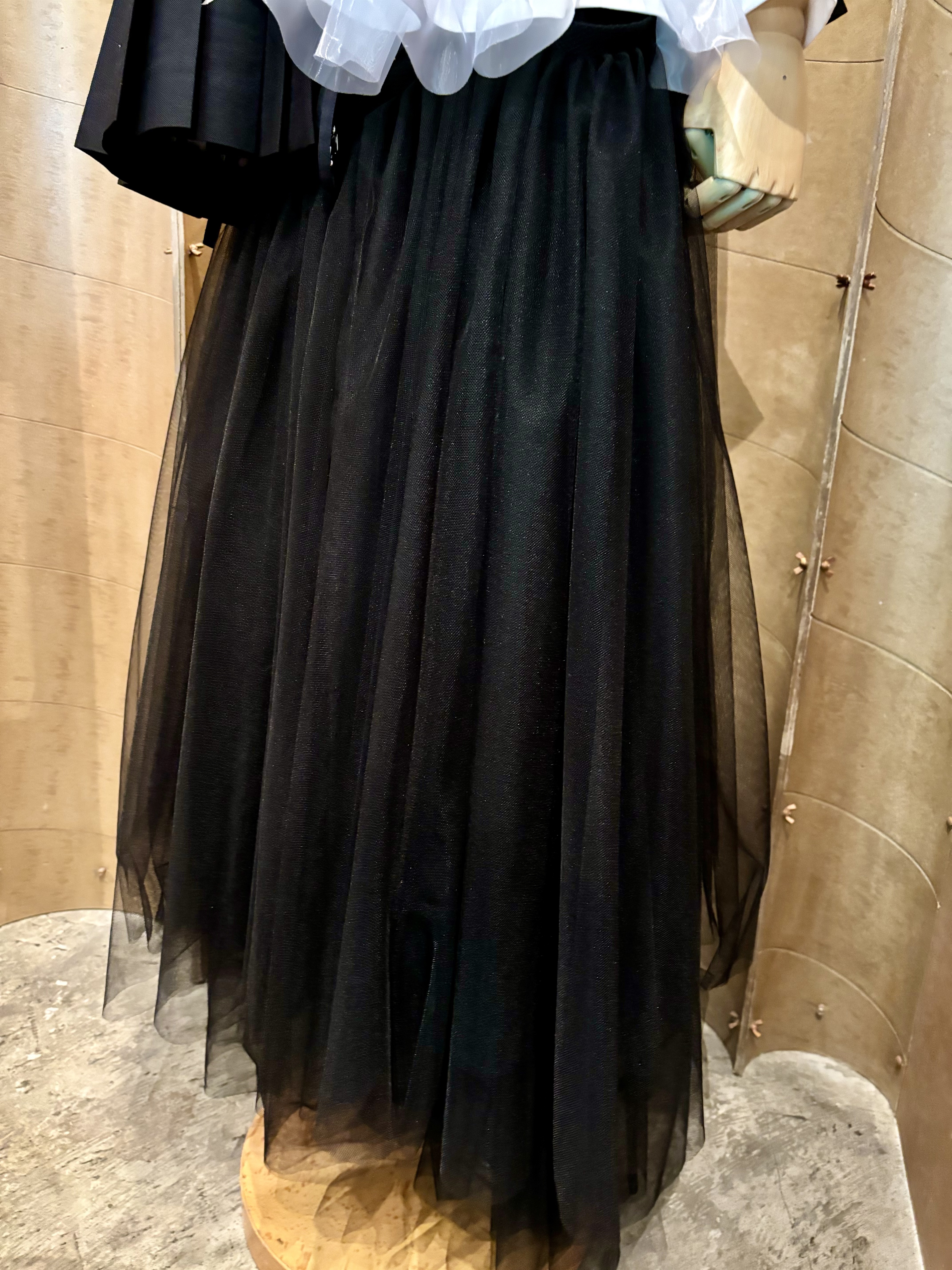 COMMEdesGARÇONS noirkeininomiya ロングスカート noir kei ninomiya(ノワールケイニノミヤ) 23AW pleated long