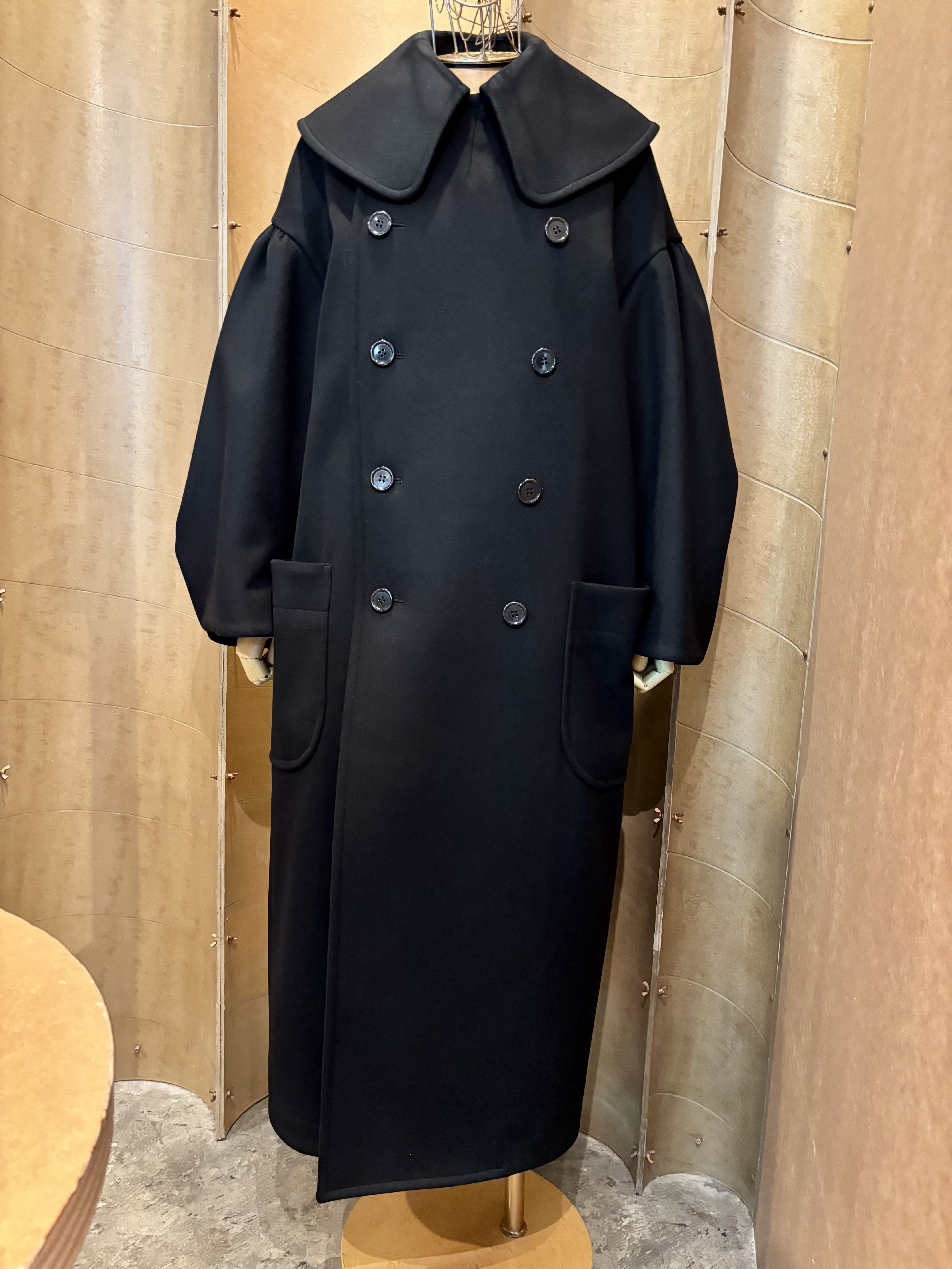 ［09AW］コムデギャルソン　ドッキングトレンチコート　ノワールケイニノミヤ 09AW］コムデギャルソン ドッキングトレンチコート ノワールケイ