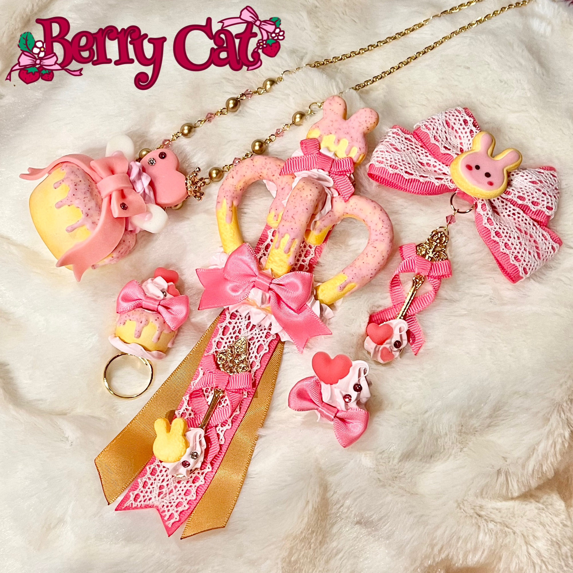 福袋販売について | 個人制作スイーツアクセサリーブランドBerry Cat(ベリーキャット)